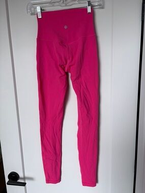 lululemon athletica Pink High-Rise Leggings - Like New - Size 2